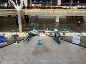 Banda da Força Aérea Brasileira anima o Aeroporto de Brasília no Dia das Crianças