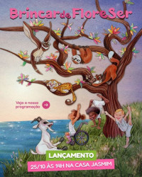 Casa Jasmim promove programação gratuita para a garotada, neste fim de semana
