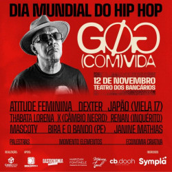 Festival GOG (COM)VIDA transforma Brasília no epicentro do Hip-Hop brasileiro Festival GOG (COM)VIDA transforma Brasília no epicentro do Hip-Hop brasileiro