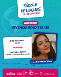 Jovem de Expressão promove workshop gratuito 
