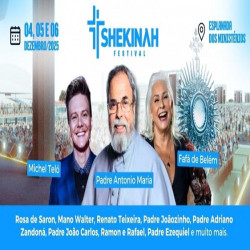 Esplanada recebe Shekinah Festival com três dias de música e celebração