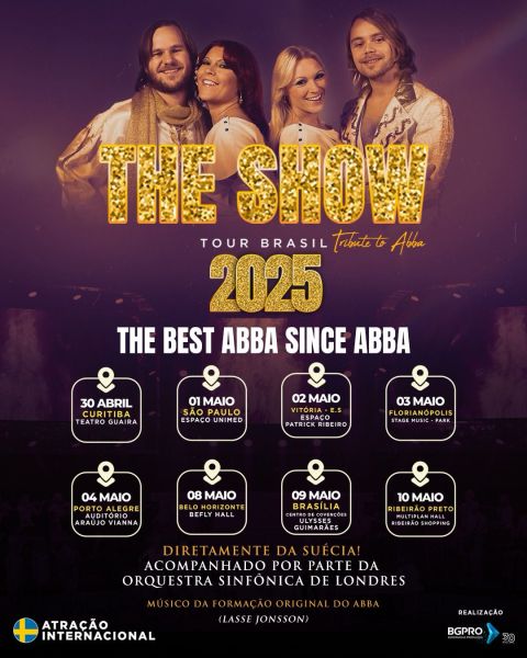 THE SHOW traz turnê comemorativa ao Brasil em 2025